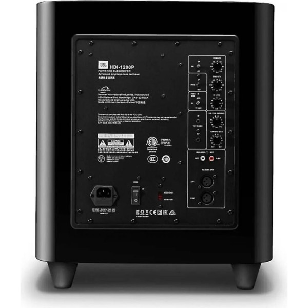 Сабвуфер активний JBL HDI-1200P Black Gloss (JBLHDI1200PBLQ)