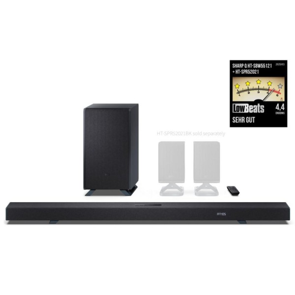 Саундбар Sharp HT-SBW55121 Black