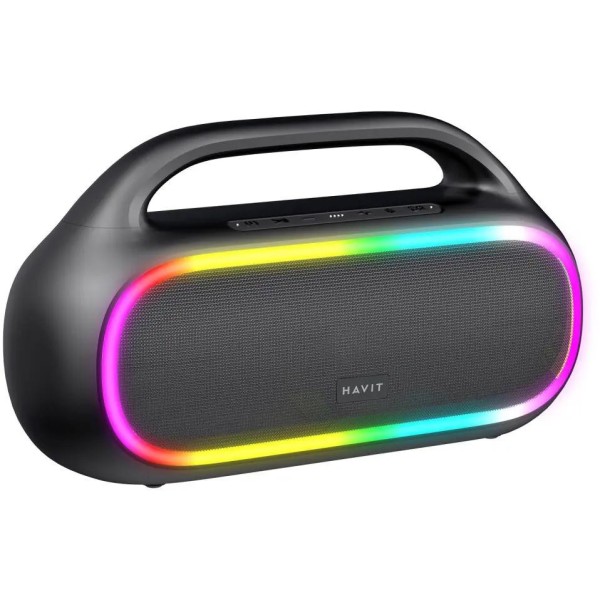 Портативна колонка Havit HV-SK862BT 40W RGB Black