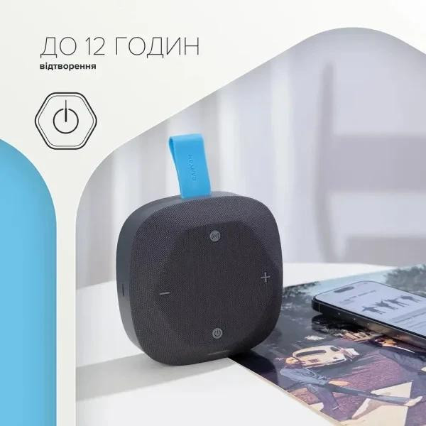 Портативна колонка Canyon Hexagon 10 Grey/Blue (CNE-CBTSP10GB)