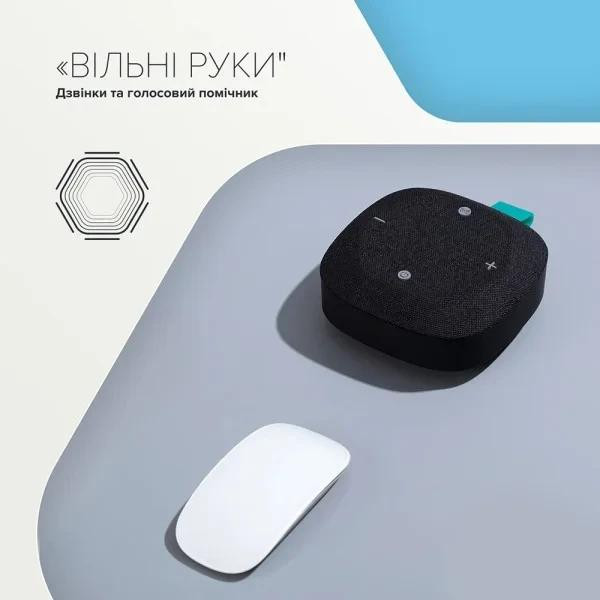 Портативна колонка Canyon Hexagon 10 Grey/Blue (CNE-CBTSP10GB)