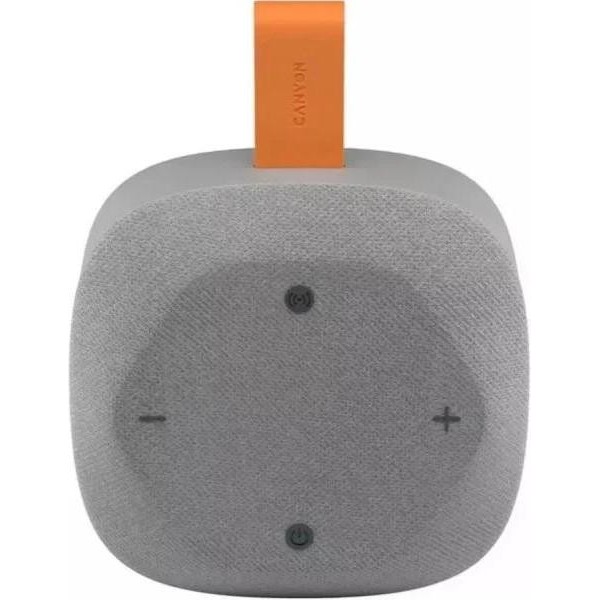 Портативна колонка Canyon Hexagon 10 Grey/Orange (CNE-CBTSP10GO)