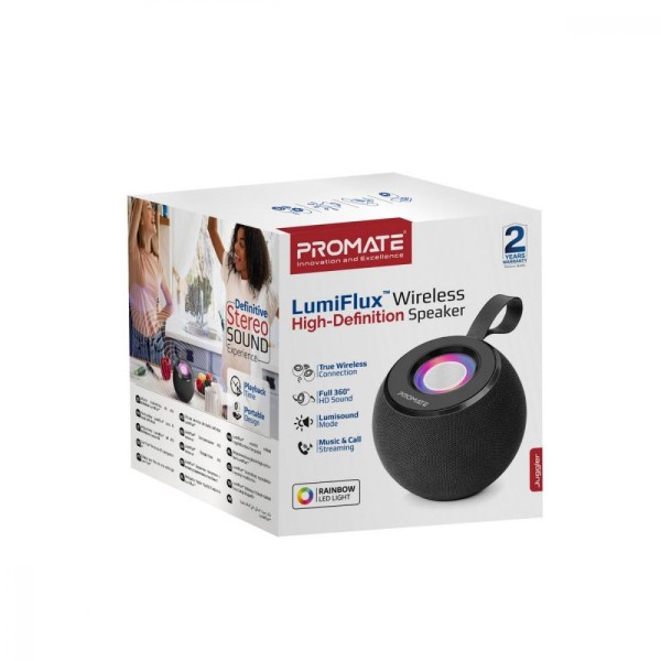 Портативна колонка Promate Juggler Black (juggler.black)