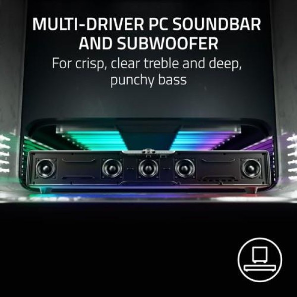 Саундбар Razer Leviathan V2 Pro (RZ05-04160100-R3G1)