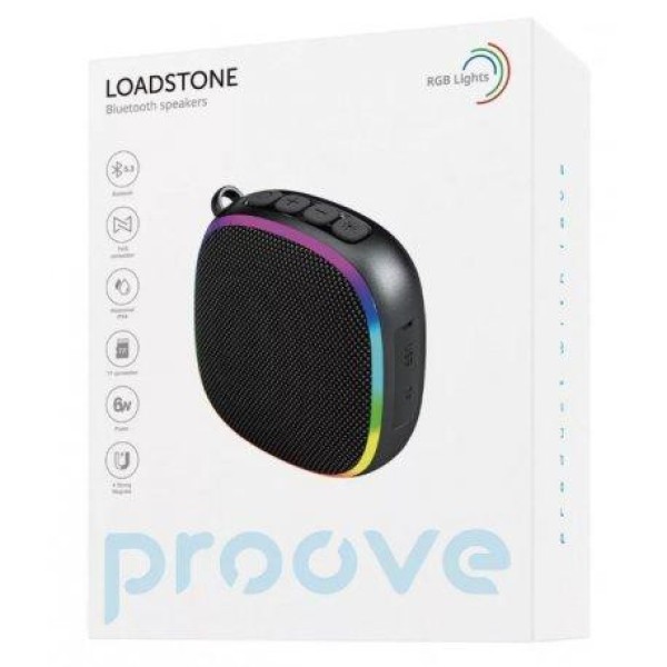 Портативна колонка Proove Loadstone Black (PDLS050010001)