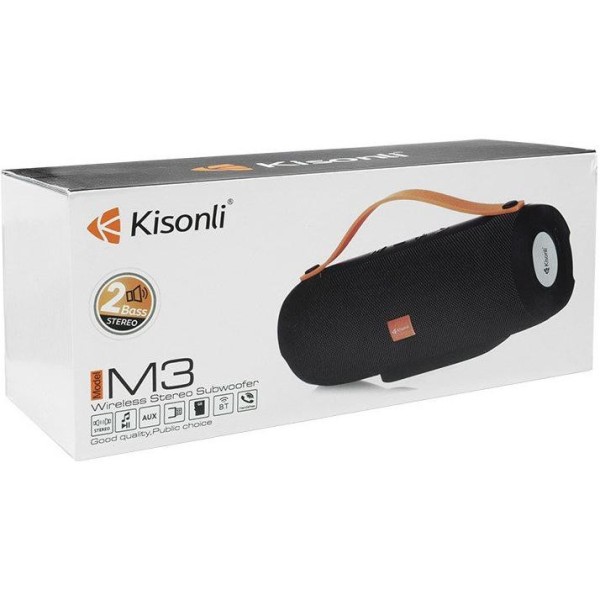 Портативна колонка Kisonli M3 Black