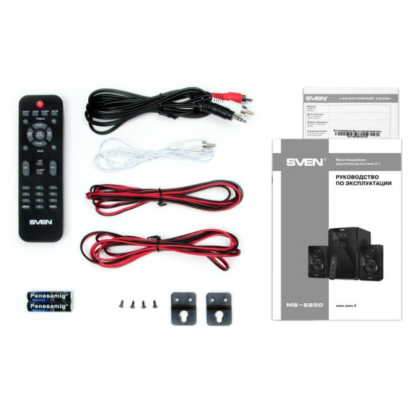 Мультимедійна акустика SVEN MS-2250 Black (20100047)