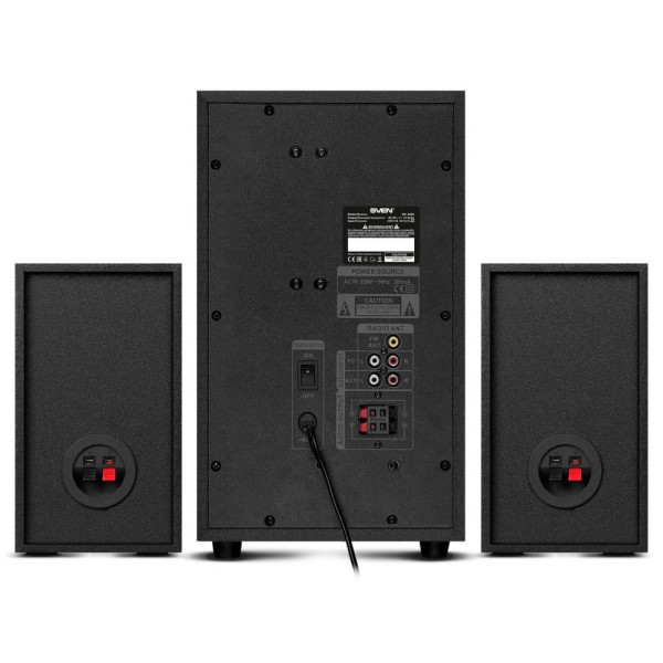 Мультимедійна акустика SVEN MS-2250 Black (20100047)