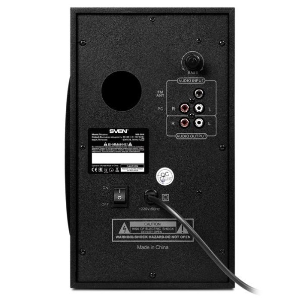 Мультимедійна акустика SVEN MS-304 Black
