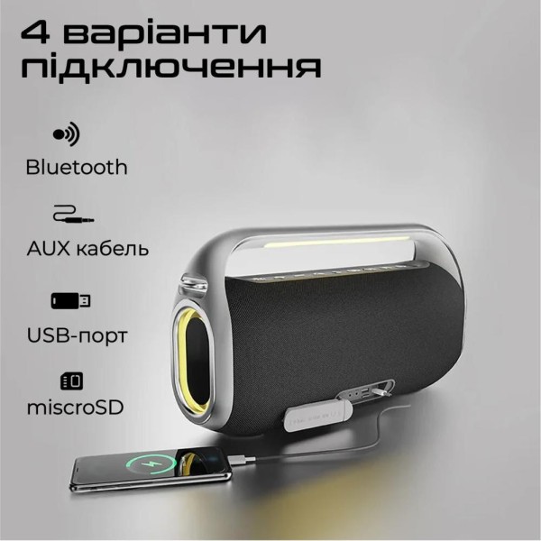 Портативна колонка HiFuture MusicBox 300 Black (musicbox300.black)