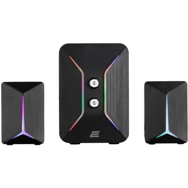 Колонки для комп'ютера 2E PCS301 RGB 2.1 USB Black (2E-PCS301BK)