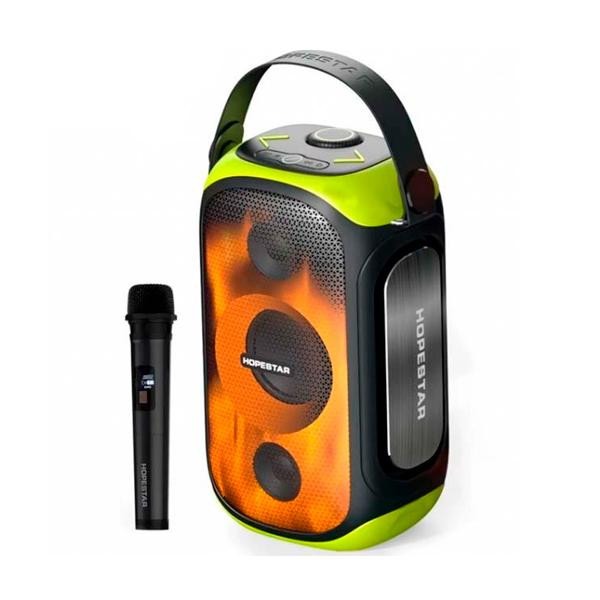 Портативна колонка Hopestar Party 300 Black/Light Green