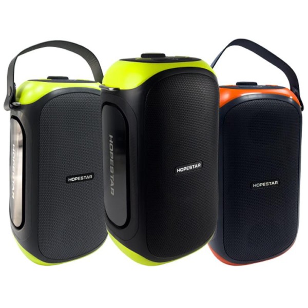 Портативна колонка Hopestar Party 300 Black/Light Green
