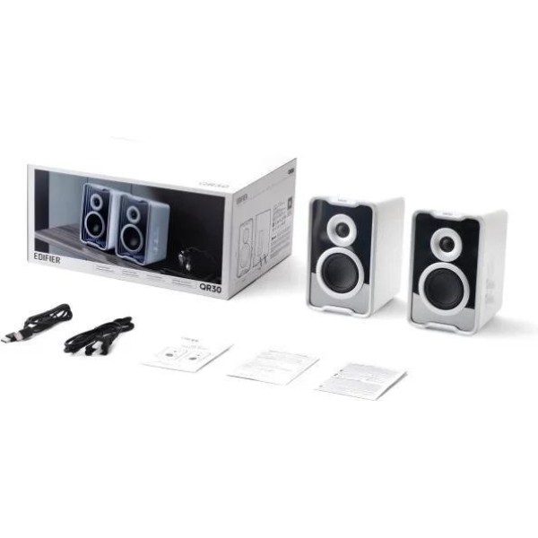 Акустичні колонки Edifier QR30 White 2.0 30W Bluetooth