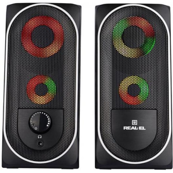 Акустичні колонки REAL-EL S-110 Black (EL121100009)