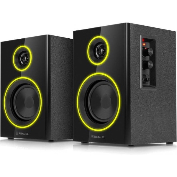 Акустичні колонки REAL-EL S-410 Black (EL121200016)