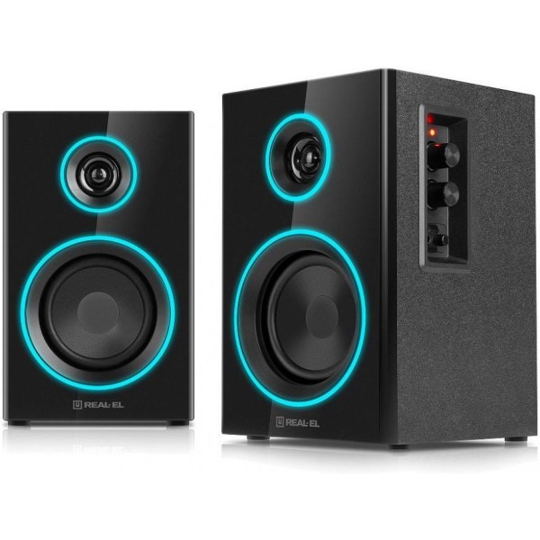 Акустичні колонки REAL-EL S-410 Black (EL121200016)