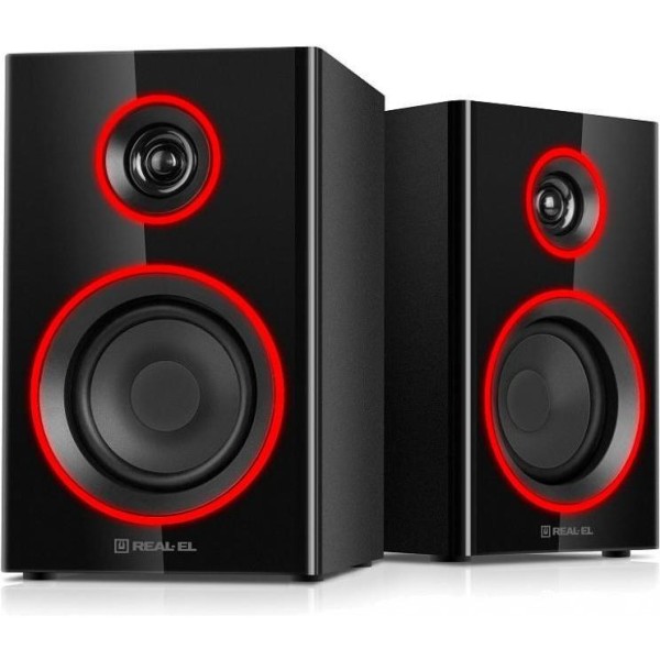 Акустичні колонки REAL-EL S-410 Black (EL121200016)