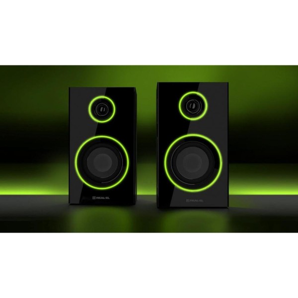 Акустичні колонки REAL-EL S-410 Black (EL121200016)