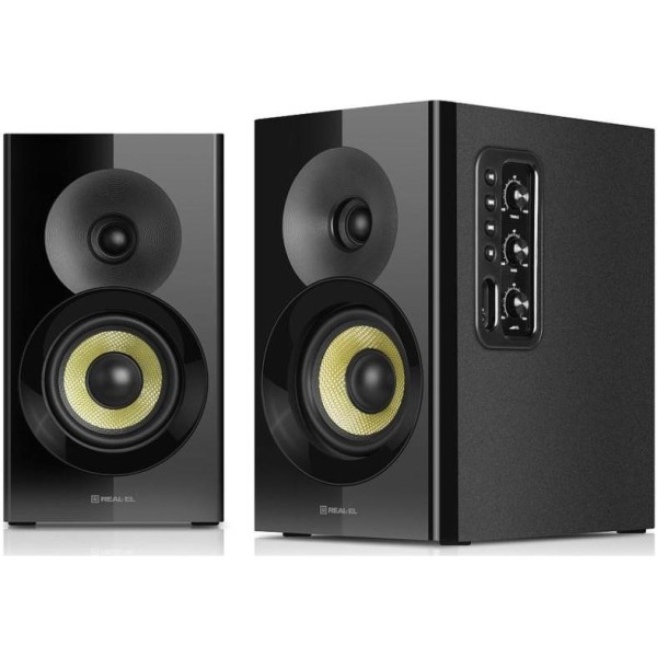 Мультимедійна акустика REAL-EL S-470 Black (EL121200018)