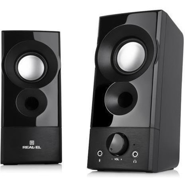 Колонки для комп'ютера REAL-EL S-90 Black (EL121100011)