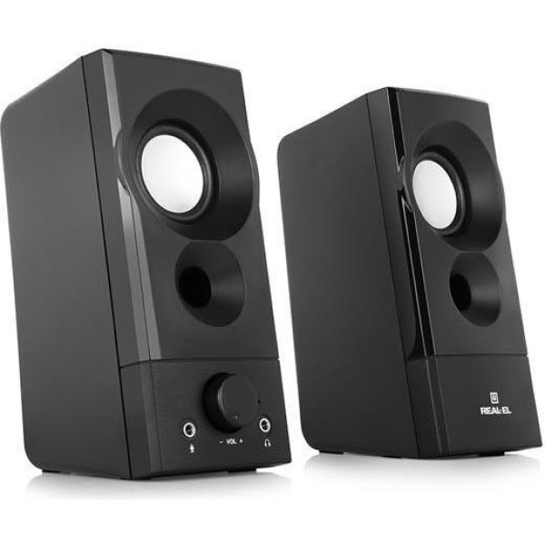 Колонки для комп'ютера REAL-EL S-90 Black (EL121100011)