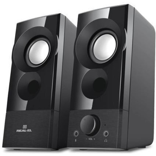 Колонки для комп'ютера REAL-EL S-90 Black (EL121100011)