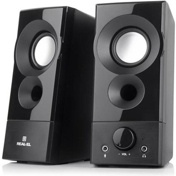 Колонки для комп'ютера REAL-EL S-90 Black (EL121100011)