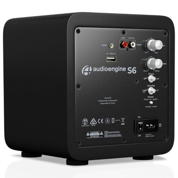Сабвуфер AudioEngine S6 Matte Black