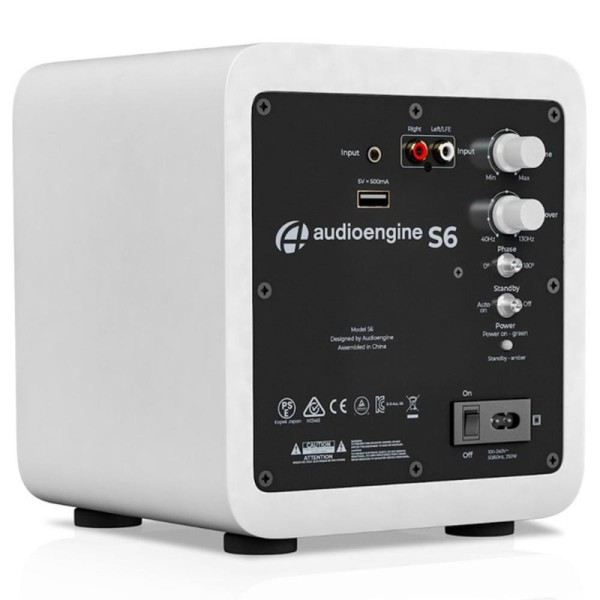 Сабвуфер AudioEngine S6 Matte White
