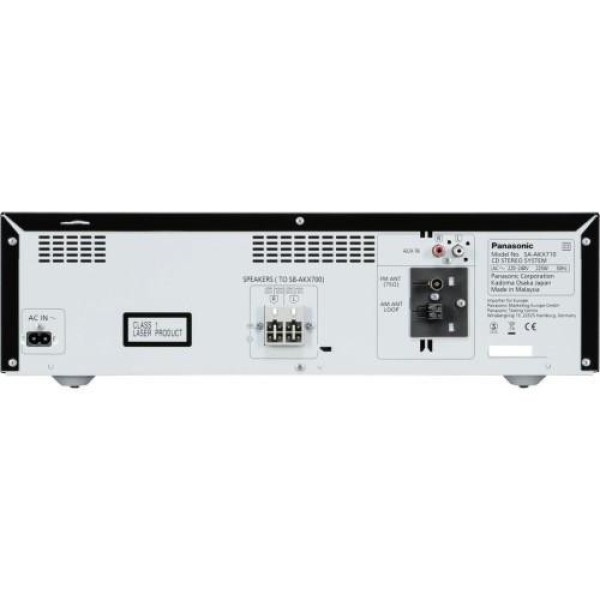 Мінісистема Panasonic SC-AKX710 Black (SC-AKX710GSK)