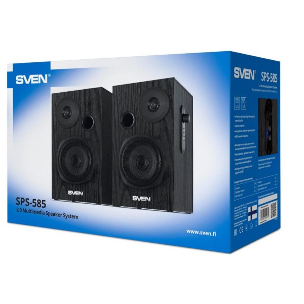 Мультимедійна акустика SVEN SPS-585 Black 00460200