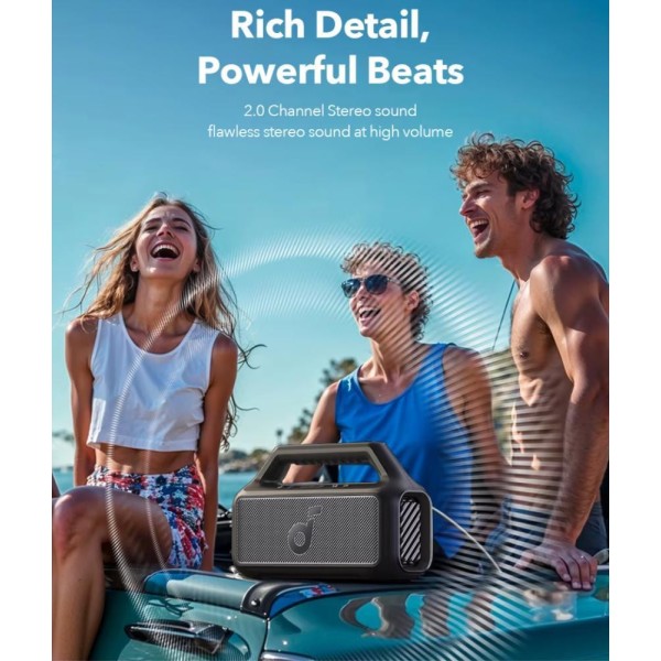 Портативна колонка Anker SoundCore Boom 2 Black SE (A31480Z11)