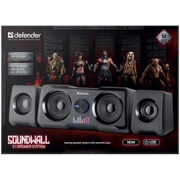 Колонки для комп'ютера Defender Soundwall 2.1