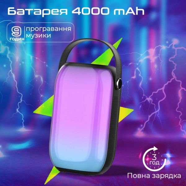 Портативна колонка Promate Spectro-20 20W Black (spectro-20)