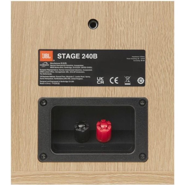 Акустичні колонки JBL Stage 240B White (JBL240BWHT)