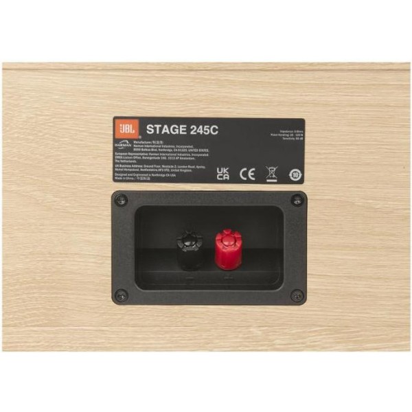 Акустична колонка центрального каналу JBL Stage 245C White (JBL245CWHT)