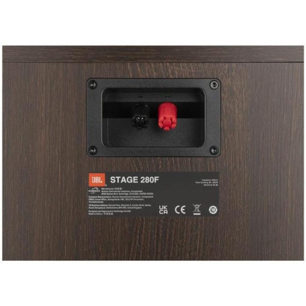 Акустичні колонки JBL Stage 280F Black (JBL280FBLK)