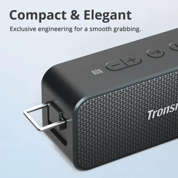 Портативна колонка Tronsmart T2 Plus Upgraded Black (1019754)