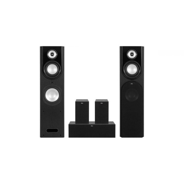 Комплект акустики для домашнього кінотеатру Eltax Utah 5.0 Surround Loudspeakers Black (ELTUTA50BK)