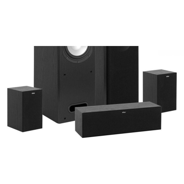 Комплект акустики для домашнього кінотеатру Eltax Utah 5.0 Surround Loudspeakers Black (ELTUTA50BK)