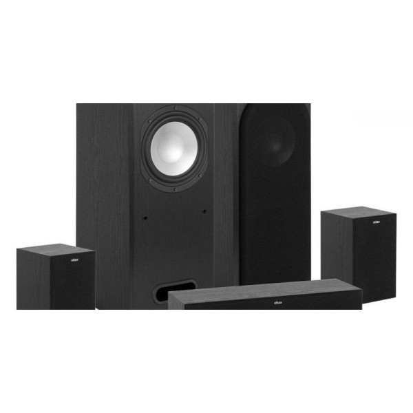 Комплект акустики для домашнього кінотеатру Eltax Utah 5.0 Surround Loudspeakers Black (ELTUTA50BK)
