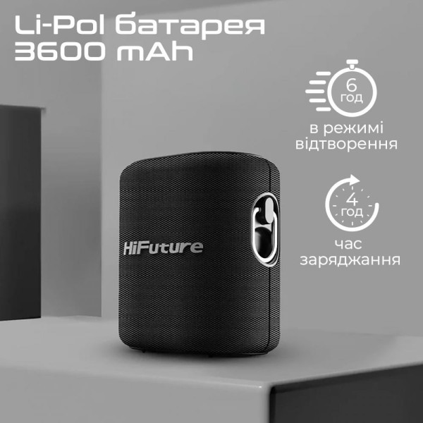 Портативна колонка HiFuture Vocalist 100 Black (vocalist100.black)
