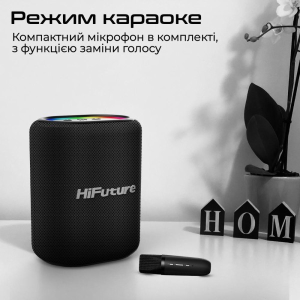 Портативна колонка HiFuture Vocalist 100 Black (vocalist100.black)