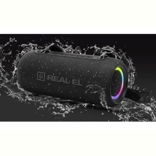 Портативна колонка REAL-EL X-725 Black (EL121600028)