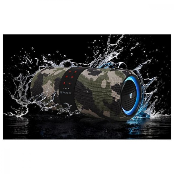 Портативна колонка REAL-EL X-733 Camo (EL121600020)