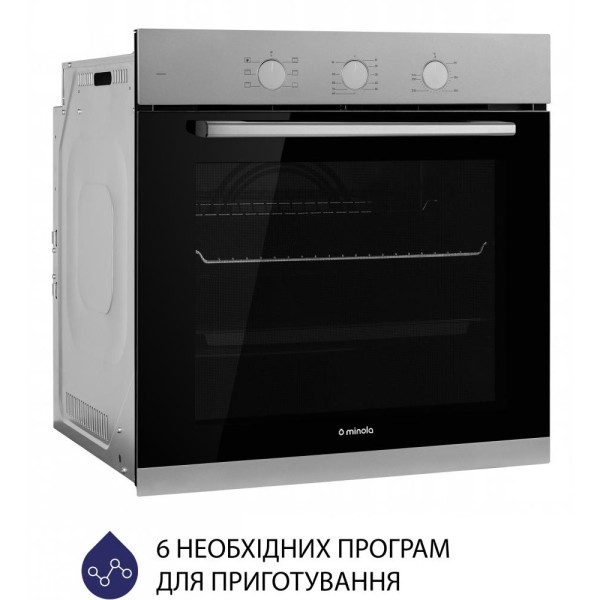 Духовка електрична Minola EO 665 Dove Gray