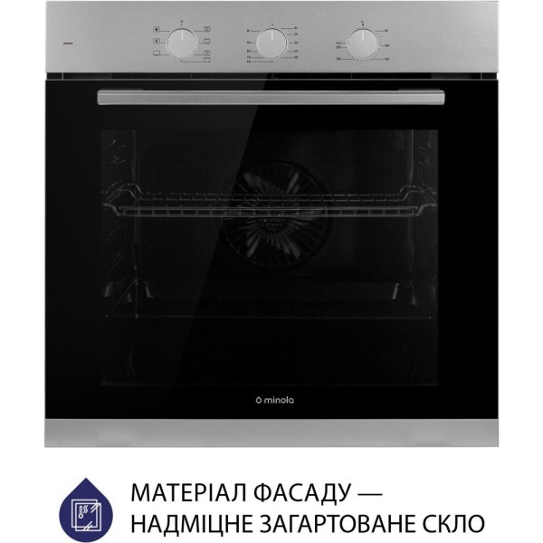 Духовка електрична Minola EO 675 Dove Gray
