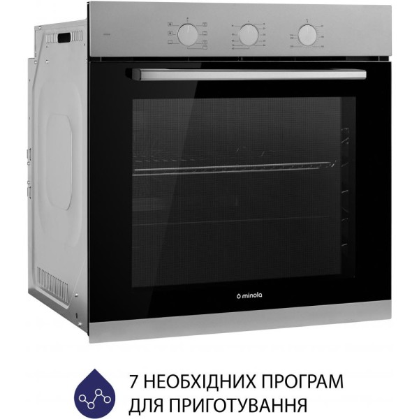 Духовка електрична Minola EO 675 Dove Gray