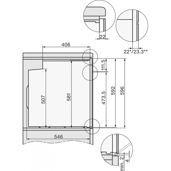 Духовка електрична Miele H 2465 BP OBSW/EDST-LOOK
